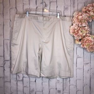 NEW Alfani khaki flat from slim fit men’s short 44